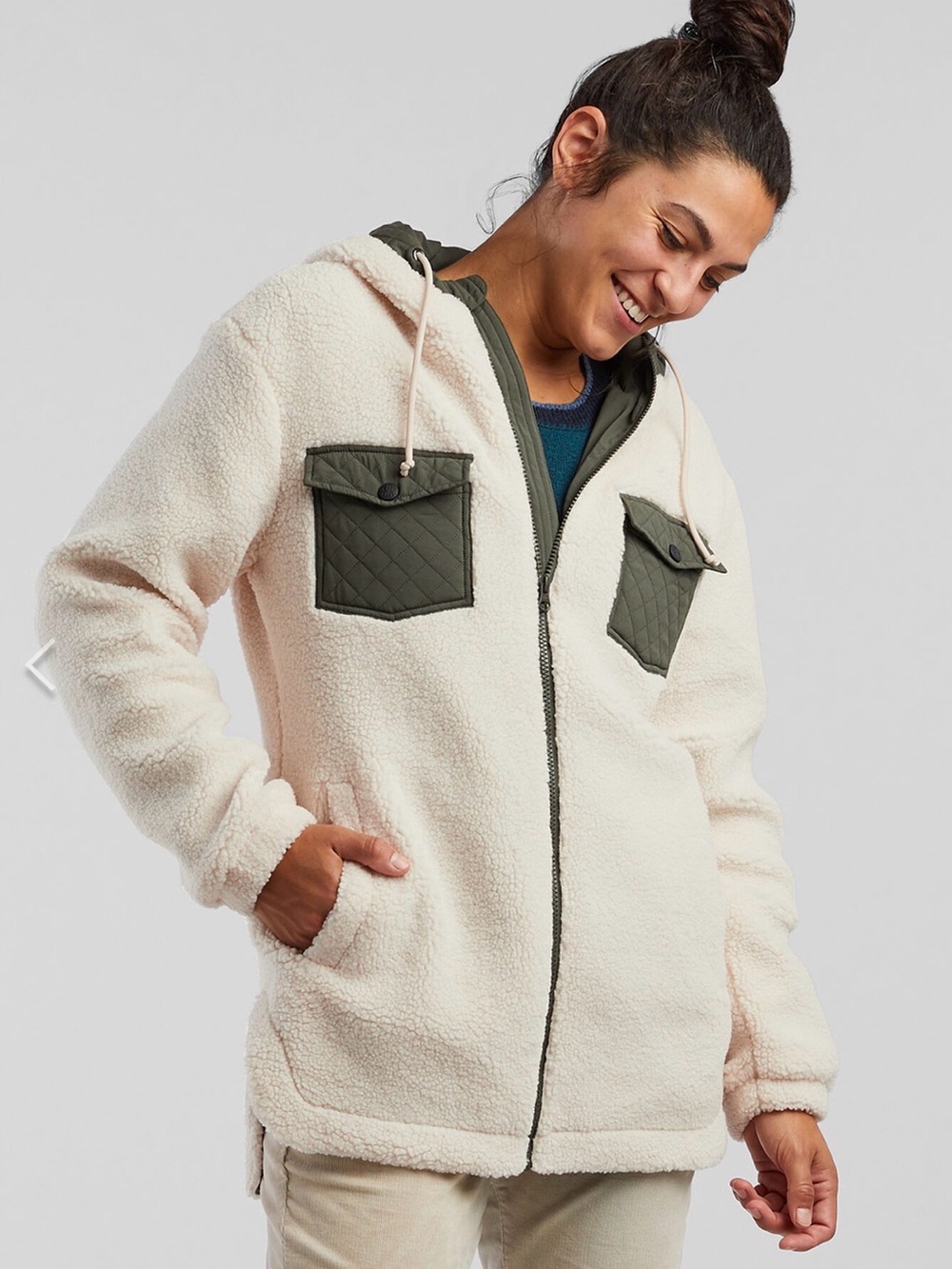 Title Nine Krimson Klover Besta Fleece Jacket XS - Picture 2 of 4